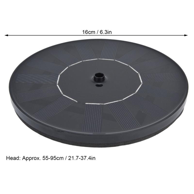 Lotus Solar Fountain Water Pump Floating Mini Solar Powered Water Fountain For Birdbaths Garden Pond Pool Outdoor1