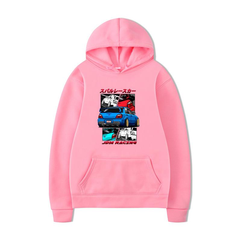 Initial D Hoodie Men Women Harajuku Aesthetic RACING Hoodie Long Sleeve Sweatshirts Women Casual Pullovers Sudaderas