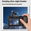Enhanced Stability Protective Frame Handle for Action 6 Cameras Quick Release Design Cold Shoe Slot for Accessories