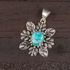 Asthenic Multi Gemstone Pendant, 925 Sterling Silver Jewelry, Handmade Pendant CP-10