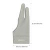 XENCELABS x Çizim için ve XMCLGMG İki Parmaklı Eldivenler, Orta, 8.6cm 20.5cm, Resim, Gri,