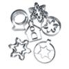 6Pcs Stainless Steel Kitchen DIY Christmas Decor Baking Tools Biscuit Mold Cookie Cutters Set