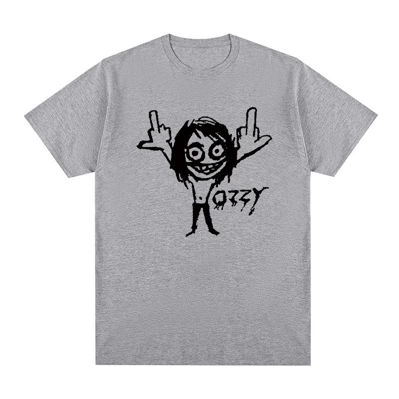 Ozzy Osbourne È il Weekend Maglietta Vintage Black Sabbath Abbigliamento Fantastico 100% Cotone Maglietta da Uomo Maglietta Nuovo Stile