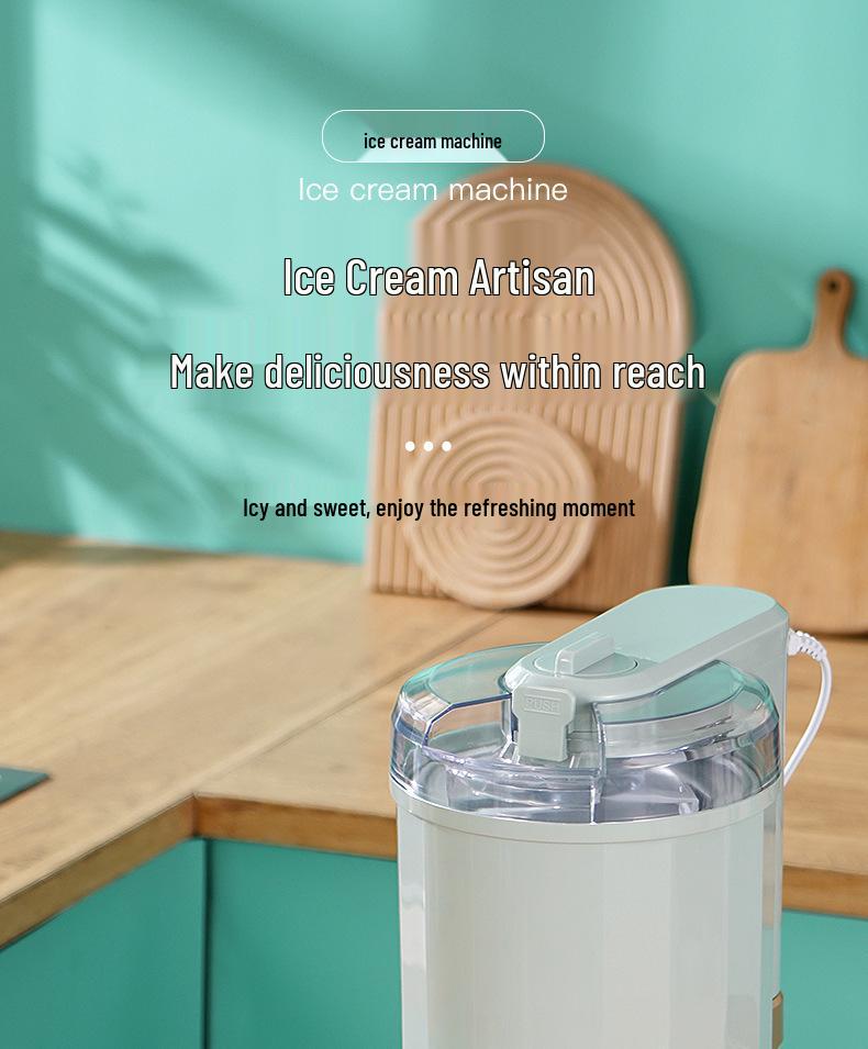 Barnens Hemlagade Automatiska Glass- och Isglassmaskin