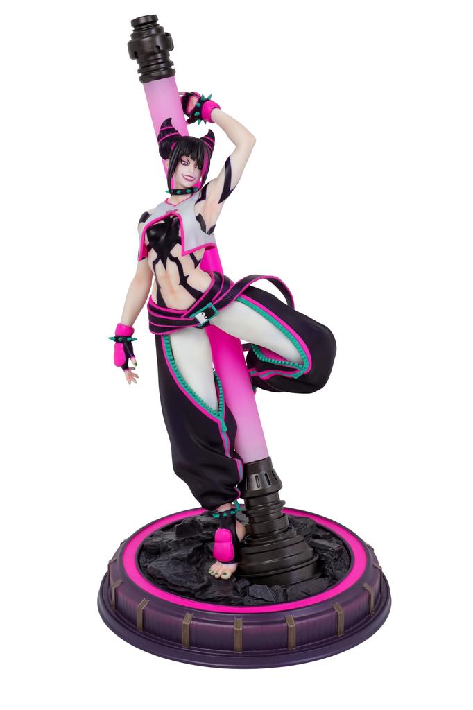 Capcom Figure Builder Model Street Fighter 6 Juri Product H310 x W165 x D194mm Made of ABS Creator's size approx. PVC,
