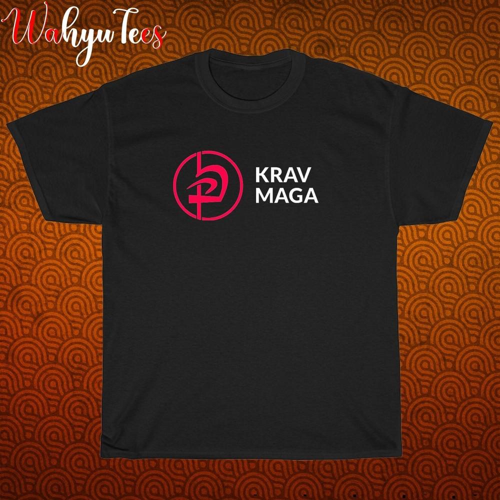 

Новый! Крав Мага Логотип Боевых Искусств Черный Серый Темно-синий Белый Размер S-5XL Унисекс Футболка L