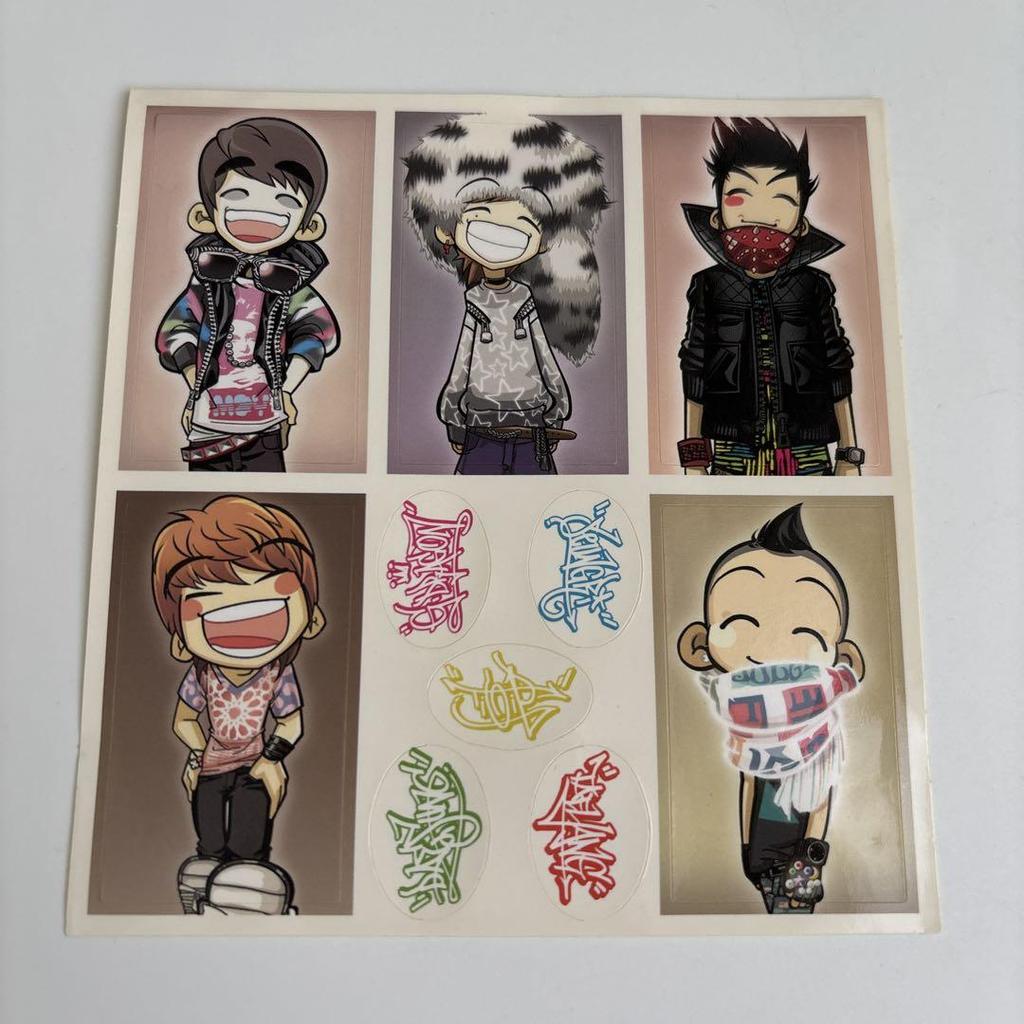 [USED] BIGBANG VOL.2 2nd REMEMBER Korean CD with bonus sticker