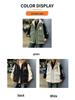 Men's Winter Two-Piece Look Vest: Thickened Down Cotton Casual Cape Coat