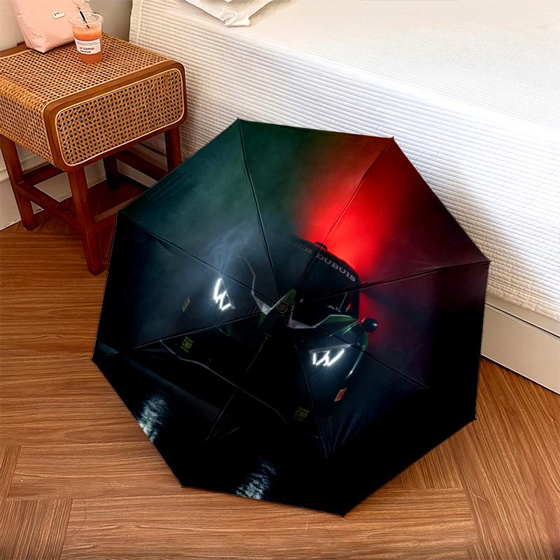 High-Performance Car Unveiled Folding umbrella Portable Suitable for all seasons Three folds outdoor light