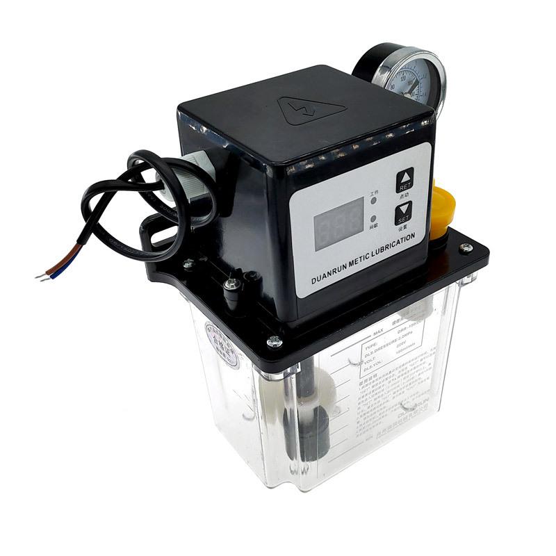 1 pz 0,5L Pompa Lubrificante Pompa Olio Lubrificante Automatica Pompa di Lubrificazione Elettromagnetica CNC Lubrificatore