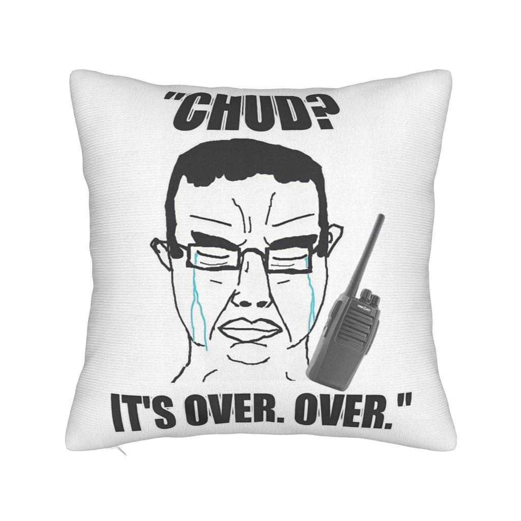 Nothing Ever Happens Funny Chudjak Meme Pillowcase Polyester Cushion Cover Decor  Throw Pillow Case Cover Home Square 18'