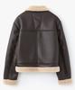 Cofwi Contour Warm Shearling Jacket Brown