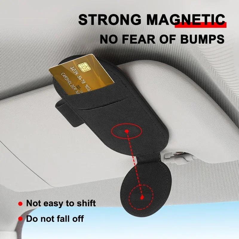 2025 Hot Car Sunglasses Holder Glasses Clip For ID card ID card Bank card clip For Bmw M E28 E30 E34 E36 E39 E87 E90 E92 E46 E52