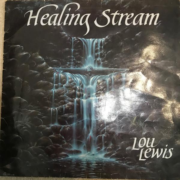 

LP Record LOU LEWIS - Healing Stream WIN123 Window 1987 UK Folk Used