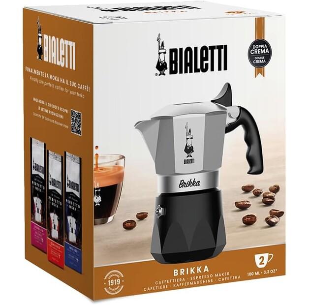 Кофеварка Bialetti New Brikka на 2 чашки (0007312)