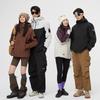 Unisex 3-in-1 Water-Repellent Fleece-Lined Ski Jacket for Autumn/Winter