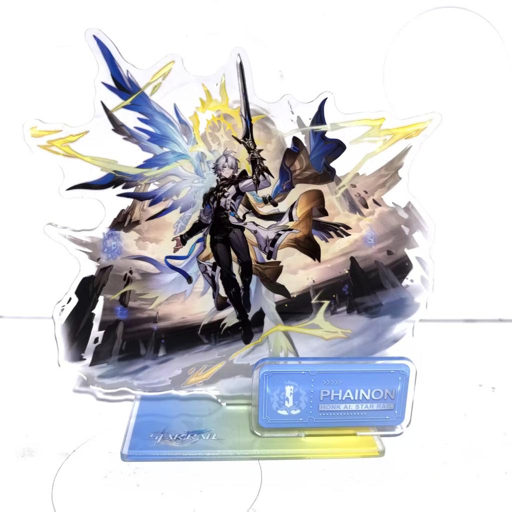 Game Figure Honkai: Star Rail Sunday Jiao Qiu Yunli Firefly Jingliu Acrylic Stand Model Plate Cosplay Anime Keychain Fans Gift
