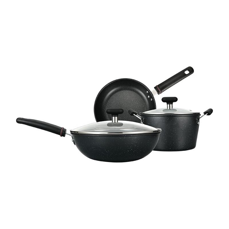 IBF Beidouxing Maifan Stone Cookware 3-Piece Set