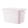 100L Heavy-Duty Plastic Storage Box with Wheels
