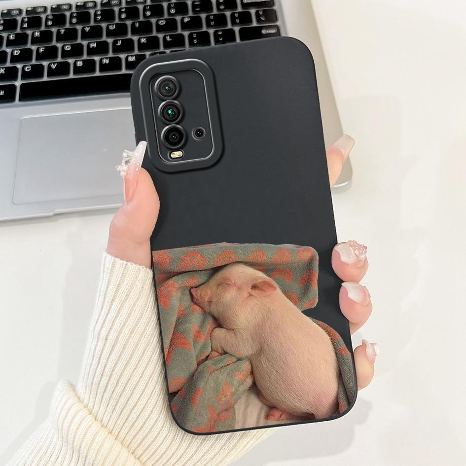 Shockproof Cover For Xiaomi Redmi 9T Case Redmi 9 Power Funda Cute Panda Rabbit Soft Phone Cases For Redmi9T Redmi9 Power Bumper