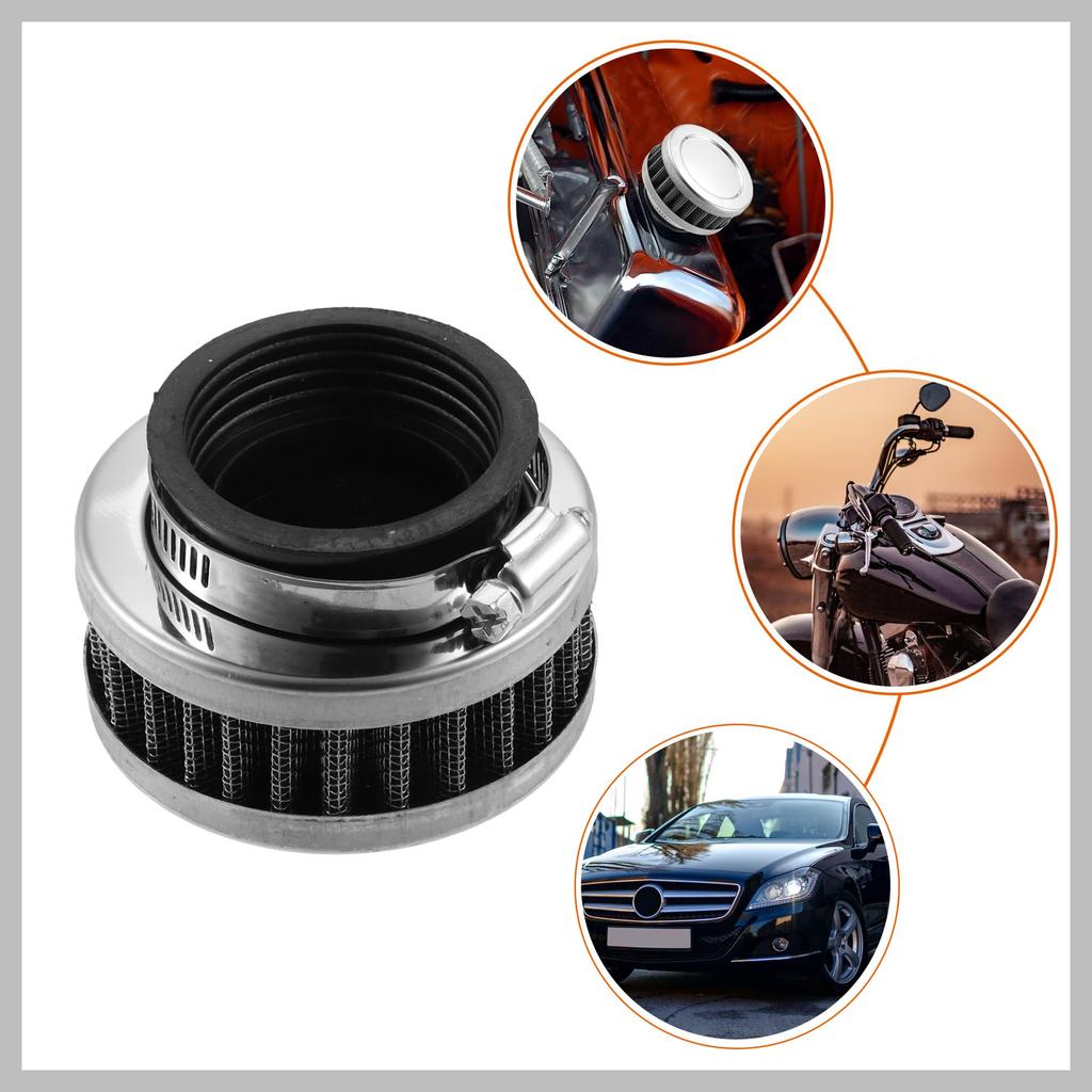 RATCHROLL Air Filter Cleaner Round Taper Replacement for Motorcycle Universal