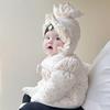 Super Cute Hooded Baby Romper - Thick Cotton for Autumn/Winter