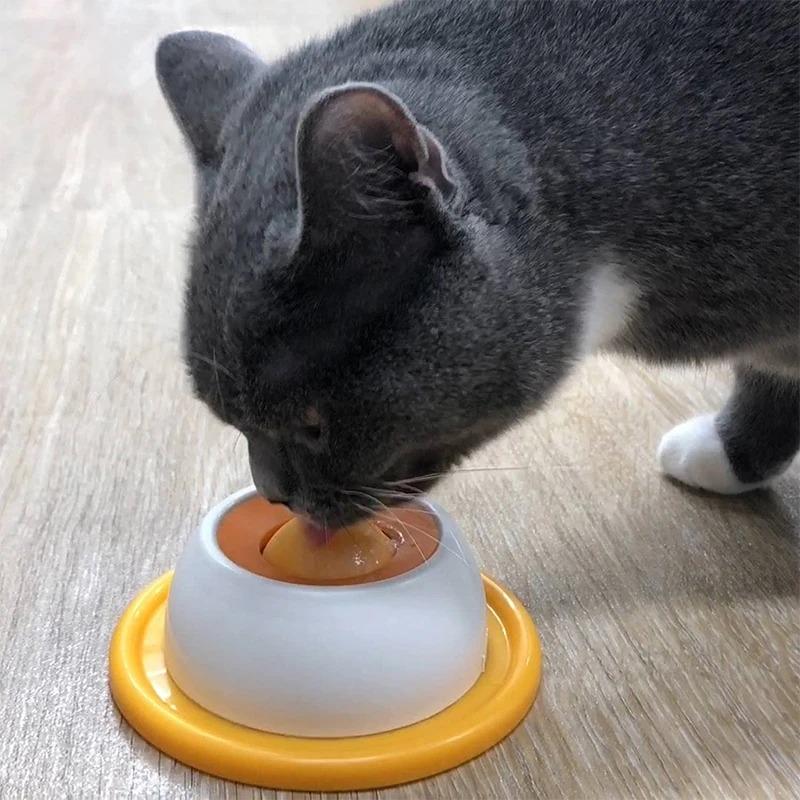 Pet Feeding Dispenser Dog Cat Puppy Lick Toy Puzzle Toys for Bored Pet Slow Feeder Supplies for Healthy Eating Food Crate