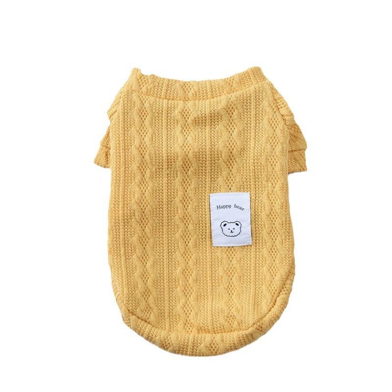 Knitted Pet Sweater Small To Medium Dogs Cats Winter Warm Cozy Clothing