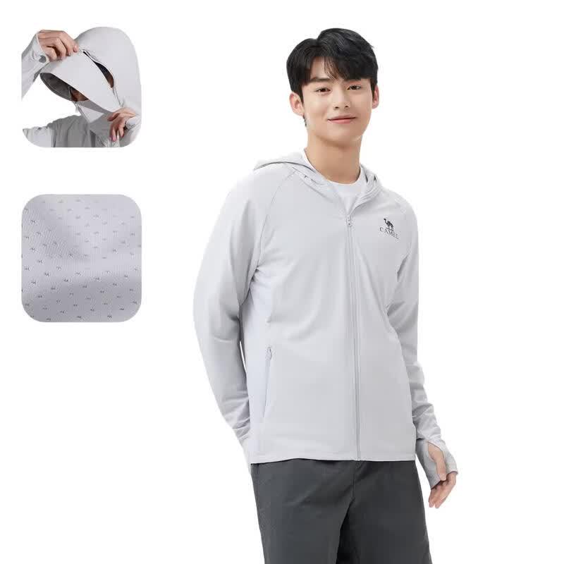 CAMEL Men s Long-Sleeve Sun Protection Hoodie L