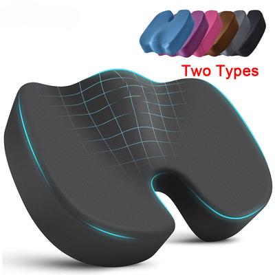 Cuscini per Sedie da Ufficio, Cuscini in Memory Foam per Coccige per Dolore al Coccige, Cuscino per Sollievo Sciatico, Postura Seduta Corretta