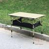 Verstellbarer Outdoor-Roll-up-Klapptisch für Camping und Grillen
