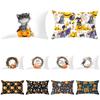 Halloween Series Waist Pillow Cover New Pillow Cover Rectangular Peach Skin Printed Lumbar Pillow Sofa Cushion Cover