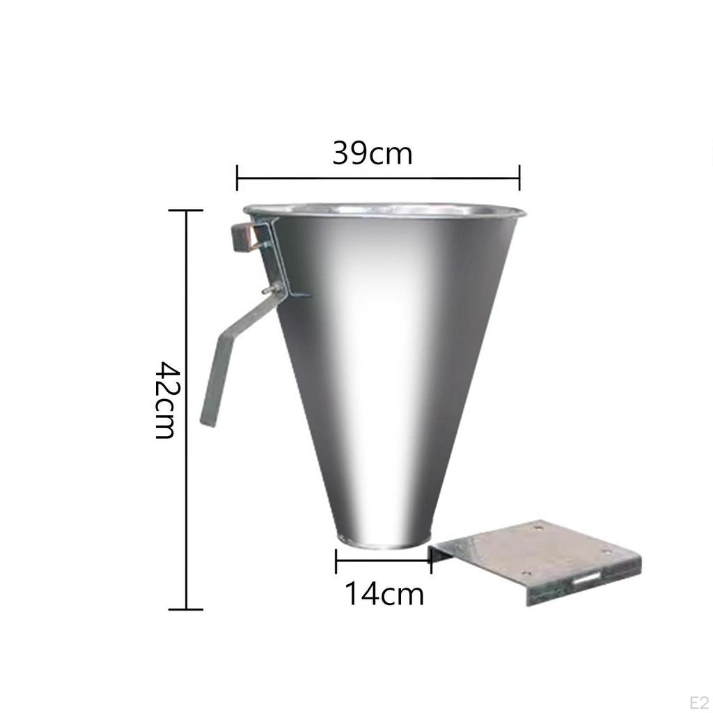 Poultry Restraining Cone Killing Chicken Cone, Simple To Use, Durable Slaughter Tool Funnel, Farm