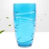 4Pcs Plastic Tumblers Set Reusable Tumbler Glasses with Swirl Design Stackable Water Cups for Garden Picnics Camping BBQs Parties