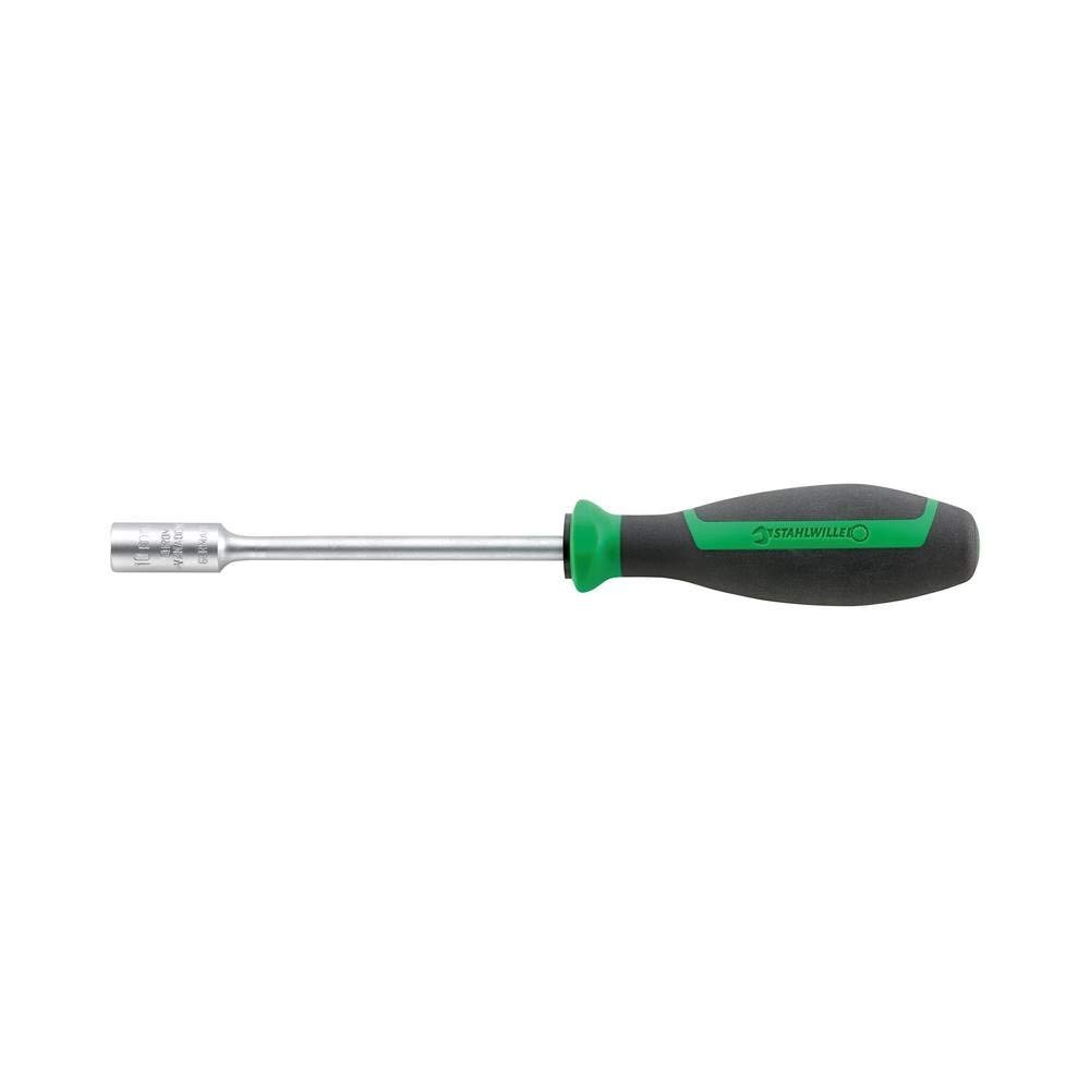 STAHLWILLE DRALL+ Grip Nut Driver, Size 13 x Shaft Length 125mm, 12500N-13N