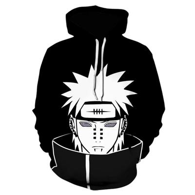 Naruto 2024 New Trendy 3D Printing Anime Peripheral Hooded Sweatshirt Hoodie For Men, Women And Children Adult Size