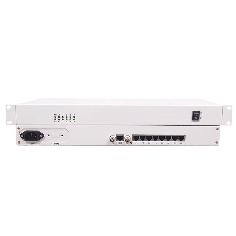 Kunyu PCM4C Fiber Optic Voice & Data Multiplexer