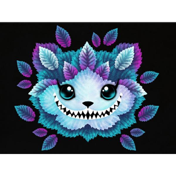 Full Round Diamond Painting Animals Leaves Fox Wolf Cat Owl Koala Rabbit 5D Diy Embroidery Cross Stitch Mosaic Home Decor