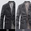 Podzimní pánský retro džínový oblek ležérní šaty v malém obleku Single Western Jacket
