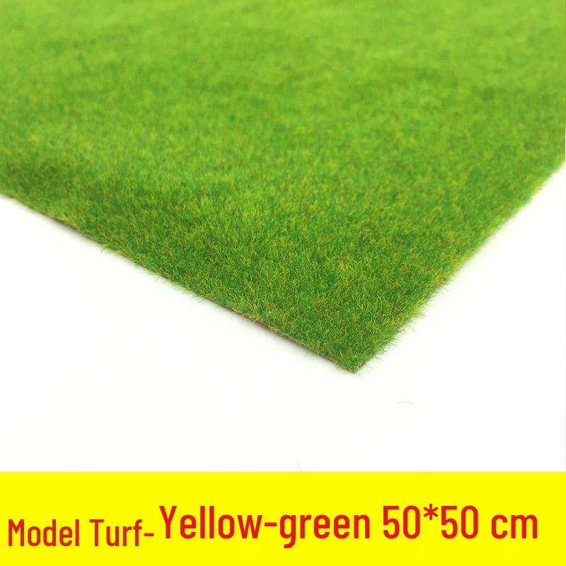 Handmade Architectural Model Turf for Outdoor Lawn and Grassland Models