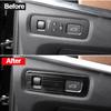 For Volvo XC60 XC90 XC40 S90 V90 2018 - Stainless Steel Car Headlight Switch Sequin Headlight Adjust Cover Trim Sticker