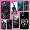 Army Special Forces Phone Case For iPhone 16,15,14,13,12,11,Plus,Pro Max,XS,X,E,SE,Mini Soft Silicone Black Cover