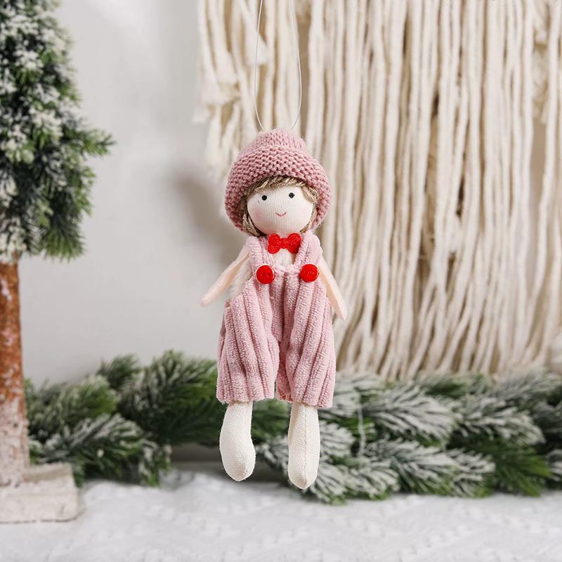 WTEMPO Christmas Pendants Cute Christmas Tree Ornaments Holiday Decor for Xmas New Year Party Home Decoration Decorative Hanging Pendents