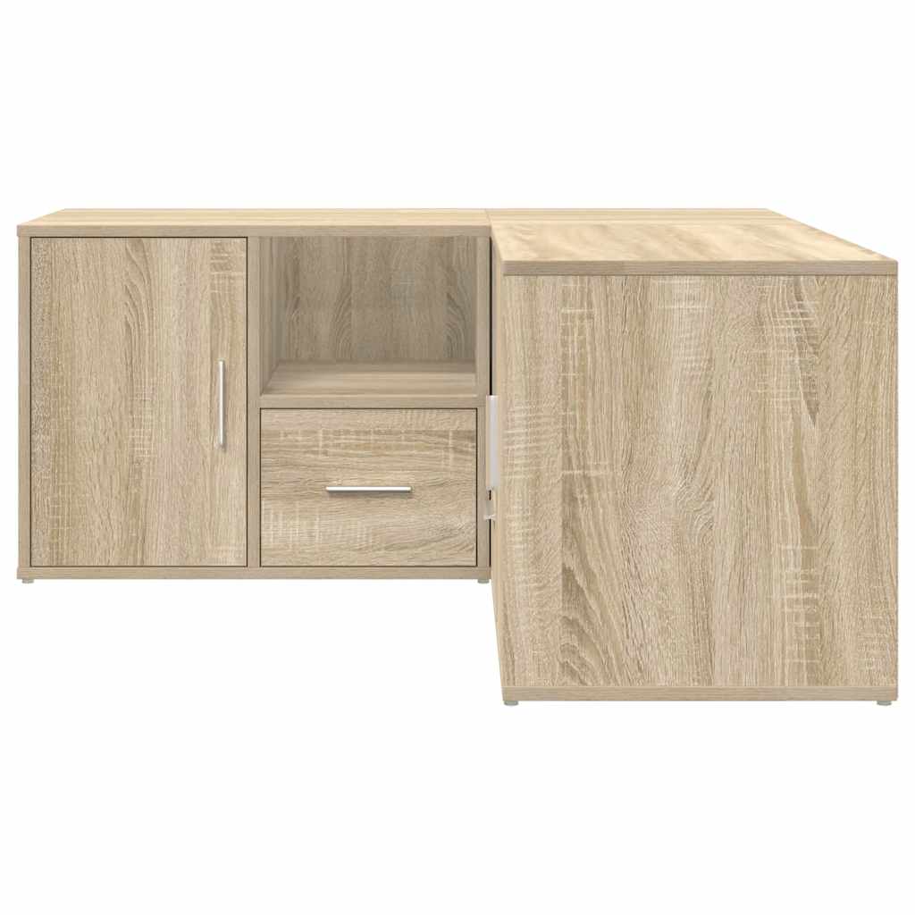 Eckregal Sonoma Eiche 160 x 40 x 45 cm Spanplatte