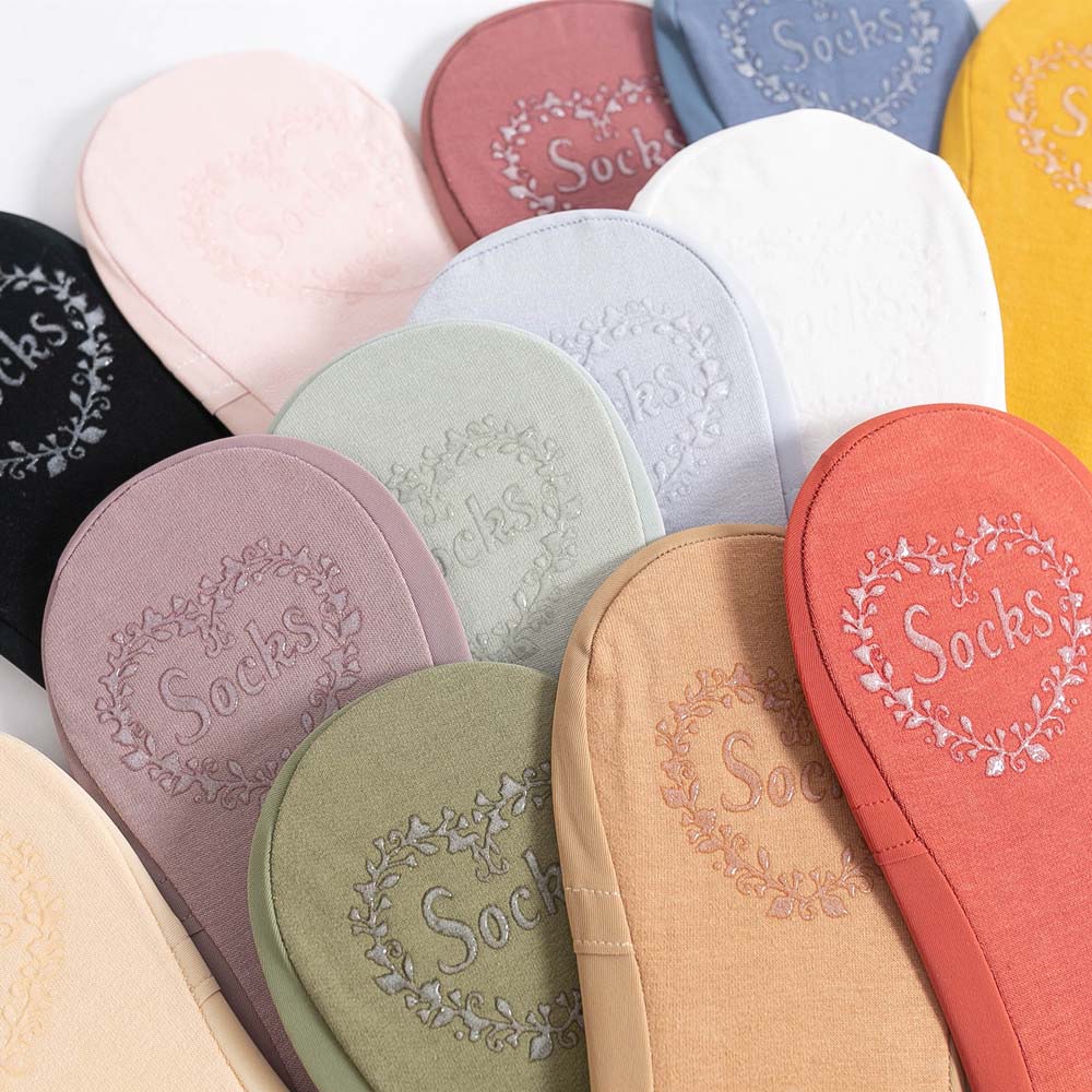 Trendy Non-slip Seamless Invisible Women Sock Sock Slippers Boat Socks Ice Silk