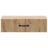 Wall Mounted Side Table Artisan Oak 59 X 34.5 X 17 Cm