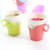 10Pcs/Set Reusable Thickened Cup Sleeves Heat-resistant Nonslip Mug Sleeve Set Anti-Scalding Hot Beverages Coffee Cup Sleeve