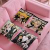 Anime Wind Breaker Pillow Case Pattern Printing Pillowcase Living Room Sofa Cushion Cover Bedroom Room Decor