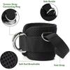 Ankle Straps for Cable Machine Durable Neoprene Padded Ankle Cuffs for Men Women Gym Glute Workout Kickback Exercise