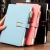 A5 Notebook Multi-color Minimalist Design Suitable for School Office Diary and Note Organizational Notebook